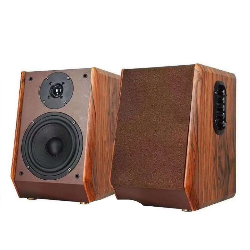 Vofull 200W HiFi Audio System with 2.1CH Active Bookshelf Speakers